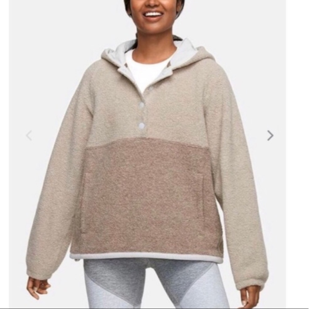 Outdoor Voices MegaFleece Hoodie in Oatmeal